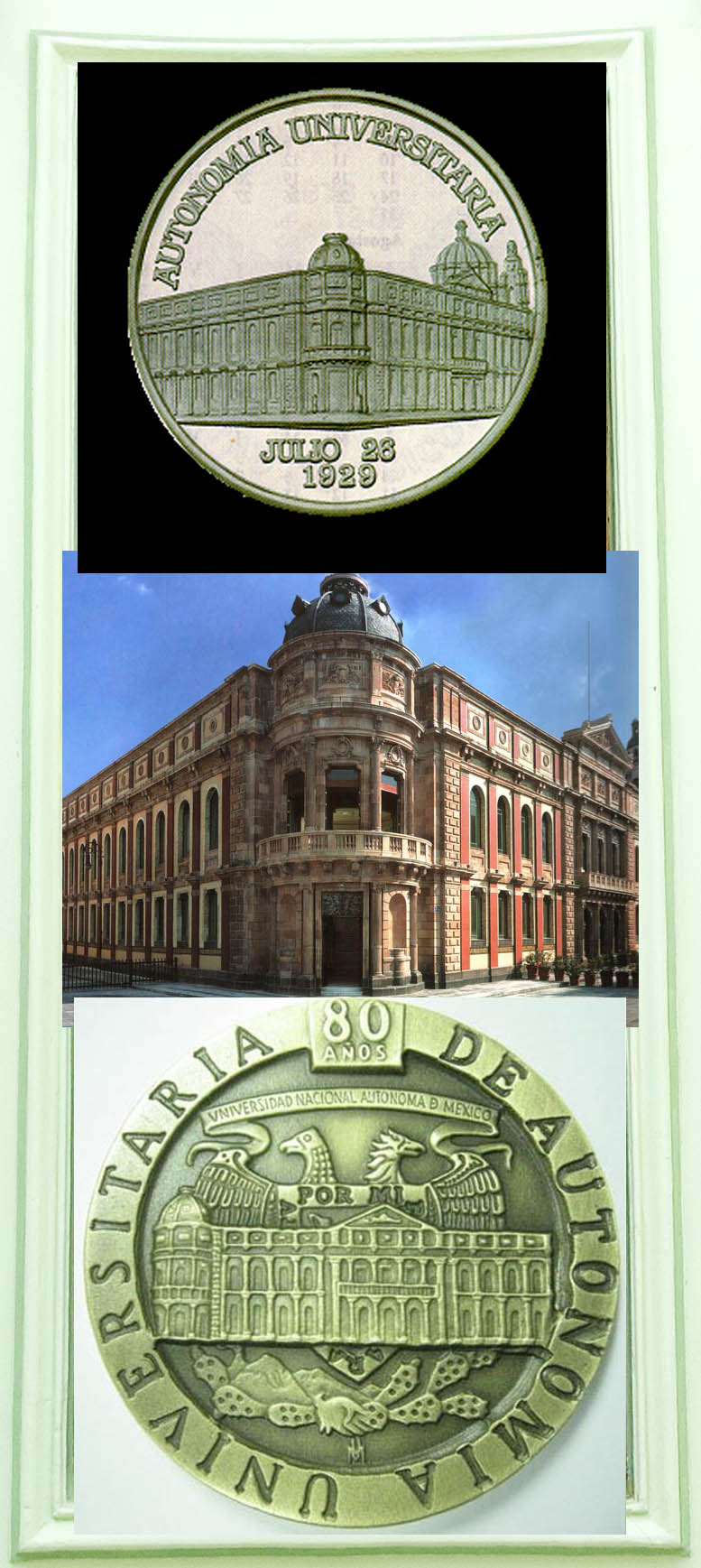 galeria fotografica edificio prepa 2 dos unam generacion 64-69 palacio autonomia